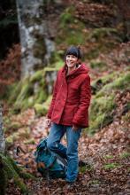 photo de la formatrice en immersion nature