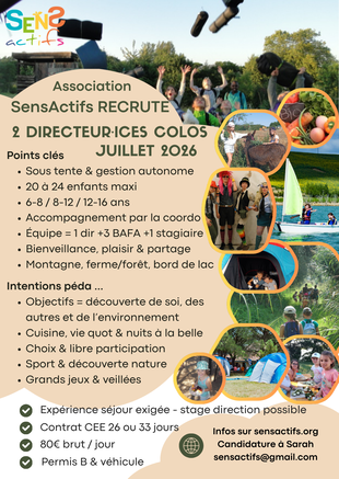 Offre d'emploi version simple et imagée