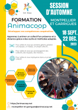 Animacoop affiche session automne 2023