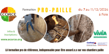 Formation Pro Paille à Foix du 7 au 11 décembre 26